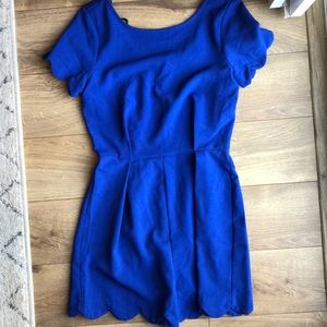 Blue romper